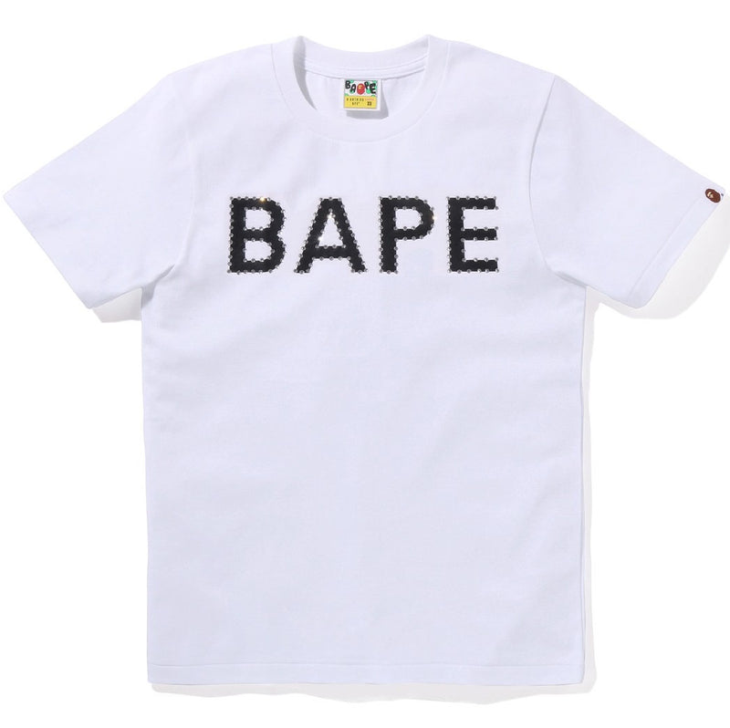 A BATHING APE Ladies' CRYSTAL STONE BAPE LOGO TEE - happyjagabee store