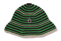 A BATHING APE APE HEAD ONE POINT STREIPE KNIT HAT