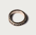 A BATHING APE BAPE BLACK ITEM #11 MAD FACE LOGO RING