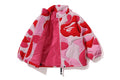 A BATHING APE BAPE KIDS ABC CAMO STITCHING DOWN JACKET