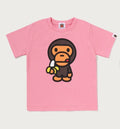 A BATHING APE BAPE KIDS BABY MILO BANANA TEE
