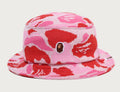 A BATHING APE ABC CAMO PILE JACQUARD BUCKET HAT