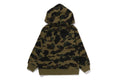 A BATHING APE BAPE KIDS 1ST CAMO ONE POINT PULLOVER HOODIE