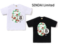 A BATHING APE BAPE STORE SENDAI GO! APE TEE JAPAN Limited