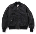 A BATHING APE NYLON MA-1 JACKET