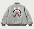 A BATHING APE SHARK MA-1 JACKET