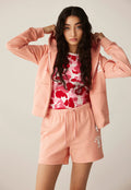 A BATHING APE Ladies' COLLEGE SWEAT SHORTS