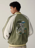 A BATHING APE BAPE JAPANESE ART SOUVENIR JACKET