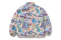 A BATHING APE ART CAMO REVERSIBLE DOWN JACKET