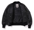 A BATHING APE NYLON MA-1 JACKET