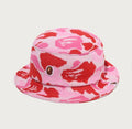 A BATHING APE ABC CAMO PILE JACQUARD BUCKET HAT
