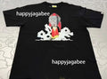 A BATHING APE APE HEAD ROCKET TEE