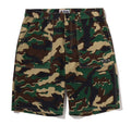 A BATHING APE GLITCH WOODLAND CAMO SHORTS