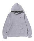 A BATHING APE ONE POINT REGULAR FIT FULL ZIP HOODIE