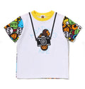 A BATHING APE BAPE KIDS MILO ALL FRIENDS FAKE CAMERA TEE - happyjagabee store