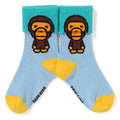 A BATHING APE BAPE KIDS BABY MILO CUFFS SOCKS