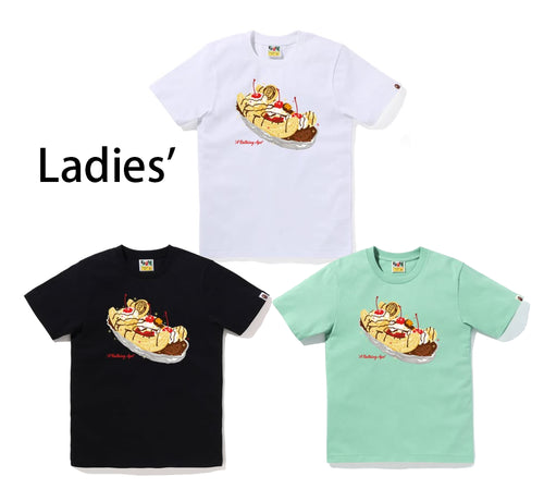 A BATHING APE Ladies' BANANA SPLIT TEE