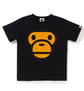 A BATHING APE BAPE KIDS MILO FACE TEE