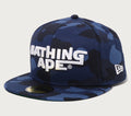 A BATHING APE COLOR CAMO NEW ERA 59 FIFTY CAP