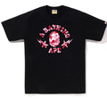 A BATHING APE ABC CAMO STA COLLEGE TEE