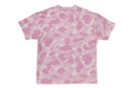 A BATHING APE Ladies' BAPE LOGO COLOR CAMO OVERSIZED TEE - happyjagabee store