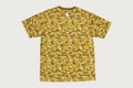 A BATHING APE BAPE CARD CAMO COLLEGE TEE ( ONLINE EXCLUSIVE )