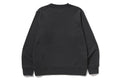 A BATHING APE EMBOSS BUSY WORKS CREWNECK SWEAT SHIRT