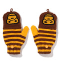 A BATHING APE BAPE KIDS BABY MILO KNIT GLOVES