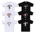 A BATHING APE MAP CAMO COLLEGE MILO TEE