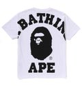 A BATHING APE Ladies' BIG COLLERGE TEE ( RELAXED FIT )
