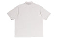 A BATHING APE ONE `POINT RELAXED FIT POLO SHIRT