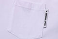 A BATHING APE LINE CAMO FLAG LABEL POCKET TEE