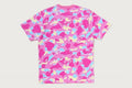 A BATHING APE STA CAMO RHINESTONE BAPE LOGO TEE