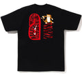 A BATHING APE COLOR CAMO TIGER SHARK TEE