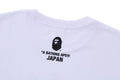 A BATHING APE JAPAN COLLEGE CITY L/S TEE