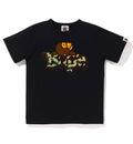A BATHING APE BAPE KIDS 1ST CAMO MILO ON BAPE TEE