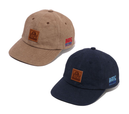 A BATHING APE WASHED CANVAS CAP