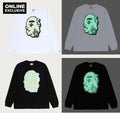 BIG GO APE POINTER GLOW IN THE DARK PRINT TEE BAPEC ONLINE EXCLUSIVE