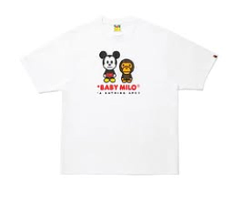 A BATHING APE BAPE x DISNEY MICKEY MOUSE BABY MILO RELAXED FIT TEE