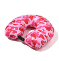 A BATHING APE ABC CAMO 2WAY APE HEAD NECK PILLOW