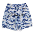 A BATHING APE PLAM TREE CAMO RELAXED FIT BEACH SHORTS
