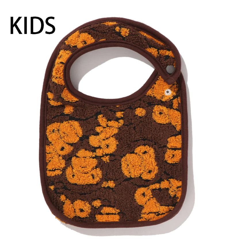 A BATHING APE BAPE KIDS ALL BABY MILO PILE BIB