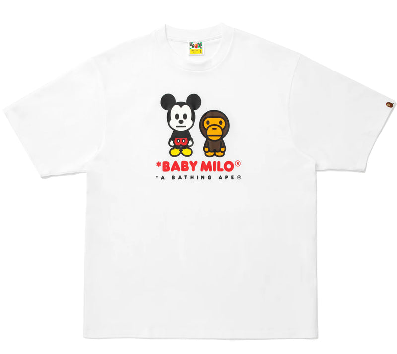 A BATHING APE BAPE x DISNEY MICKEY MOUSE BABY MILO RELAXED FIT TEE