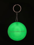 A BATHING APE GLOW IN THE DARK KEYCHAIN