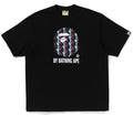 A BATHING APE APE HEAD PATTERN BY BATHING APE RELAXED FIT TEE