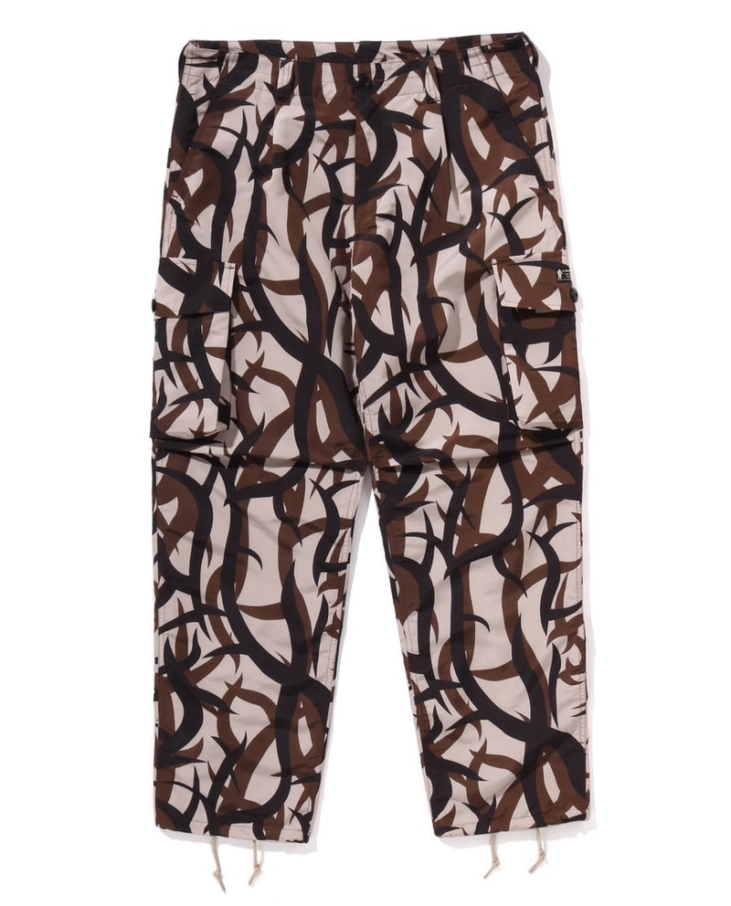 A BATHING APE TRIAL CAMO REGULAR FIT 6 POCKET PANTS