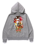A BATHING APE BAPE STORE FUKUOKA FULL ZIP HOODIE FUKUOKA LIMITED