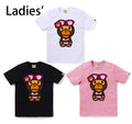 A BATHING APE Ladies' BIG BABY LISA SUMMER TEE