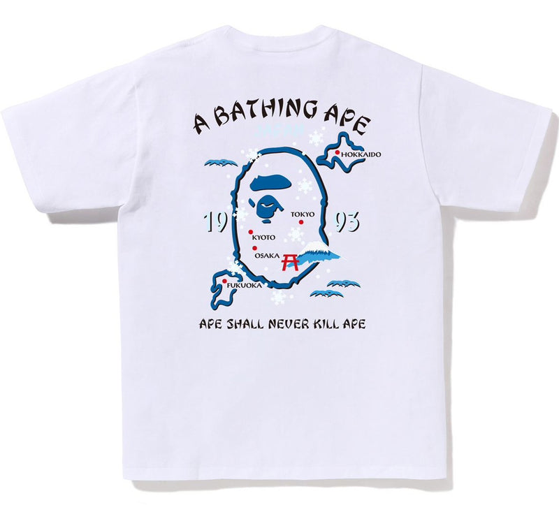 A BATHING APE JAPAN SOUVENIR TEE #2 ( Japan Limited )