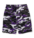 A BATHING APE GLITCH WOODLAND CAMO SHORTS
